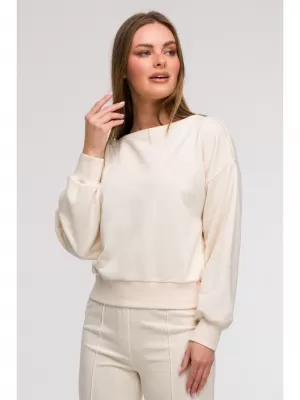 Дамски суичър BEWEAR B293 ВАНИЛИЯ