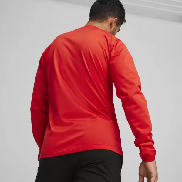  Мъжки суичър PUMA TEAMGOAL TRAINING SWEAT 658649_01 PUMA RED/PUMA WHITE/FAST RED 