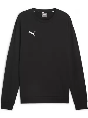 Мъжки суичър PUMA TEAMGOAL CASUALS CREW NECK S 658592_03 PUMA BLACK/PUMA WHITE