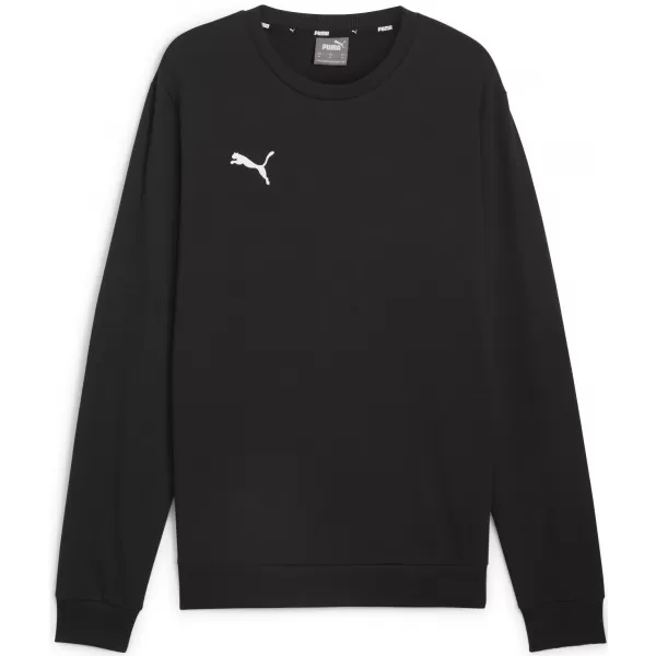  Мъжки суичър PUMA TEAMGOAL CASUALS CREW NECK S 658592_03 PUMA BLACK/PUMA WHITE 