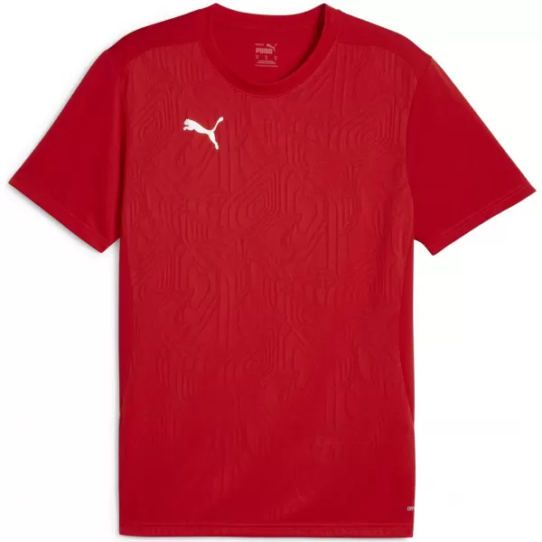  Мъжки функционална риза PUMA TEAMFINAL TRAINING JERSEY 658557_01 PUMA RED/PUMA SILVER 