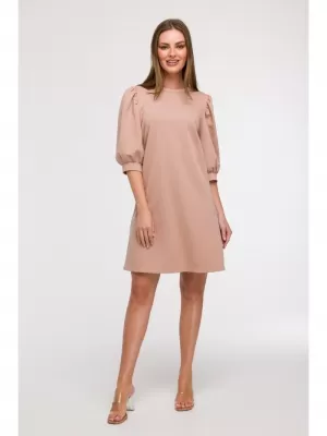 Рокля BEWEAR B291 МОКА