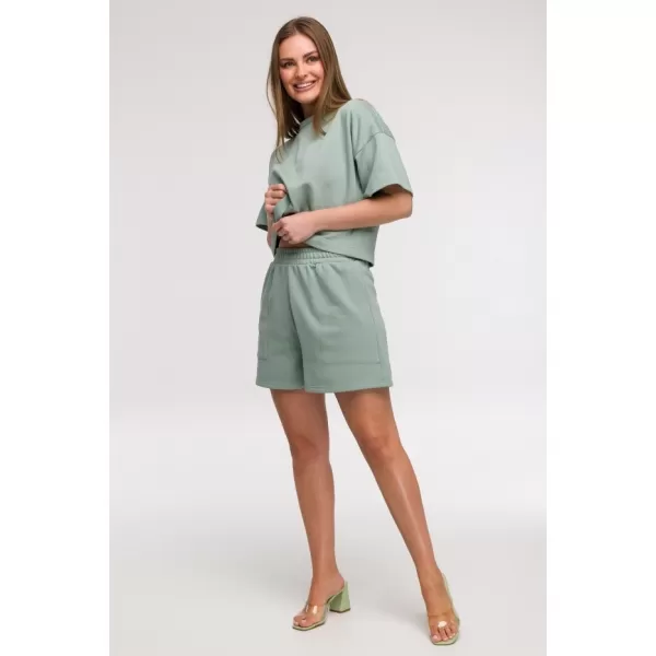  Дамски шорти BEWEAR B295 МЕНТА 