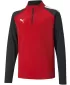 Бебешка суитчър PUMA TEAMLIGA 1/4 ZIP TOP JR 657237_01 PUMA RED/PUMA BLACK