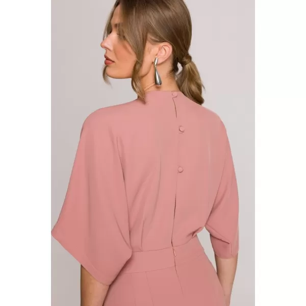  Дамски гащеризон STYLOVE S395 РОЗА 