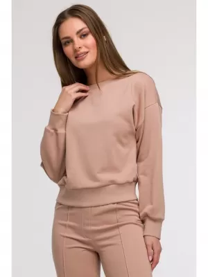 Дамски суичър BEWEAR B293 МОКА