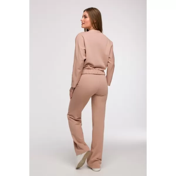  Дамски суичър BEWEAR B292 МОКА 