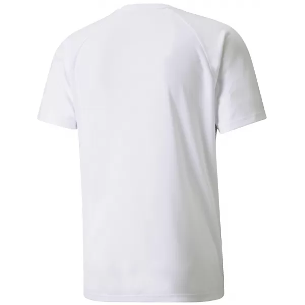  Мъжки функционална риза PUMA TEAMLIGA STRIPED JERSEY 704920_04 PUMA WHITE/PUMA BLACK 