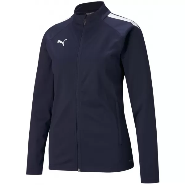  Дамско яке PUMA TEAMLIGA TRAINING JACKET W 657252_06 PEACOAT/ ПАЙКОТ/ПУМА БЯЛ 