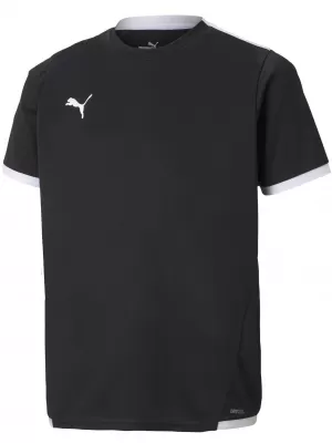 Детска футболна фланелка PUMA TEAMLIGA JERSEY JR 704925_03 PUMA BLACK/PUMA WHITE