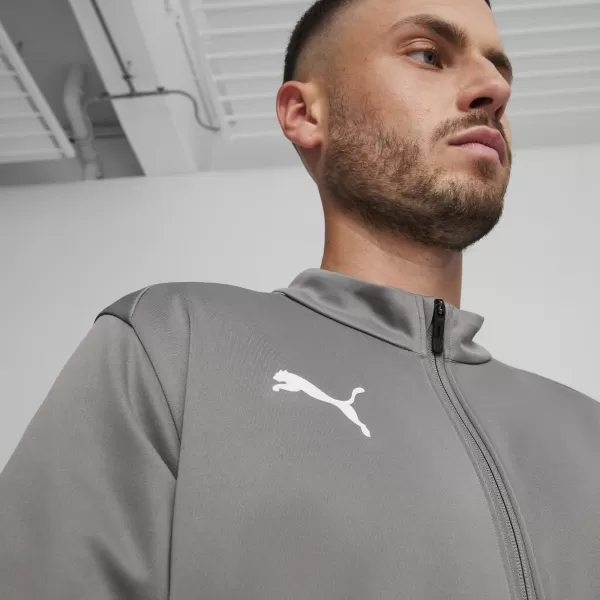  Яке PUMA TEAMGOAL TRAINING JACKET 658633_13 ЧУГУН/БЯЛО/СИВО СЯНКА 