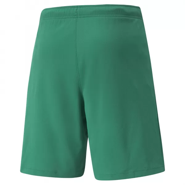  Къси панталони PUMA TEAMRISE SHORT 704942_05 PEPPER GREEN/ ПИПЕР ЗЕЛЕНО/ПУМА БЯЛО 