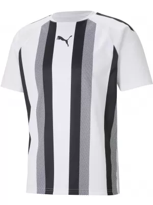 Мъжки функционална риза PUMA TEAMLIGA STRIPED JERSEY 704920_04 PUMA WHITE/PUMA BLACK