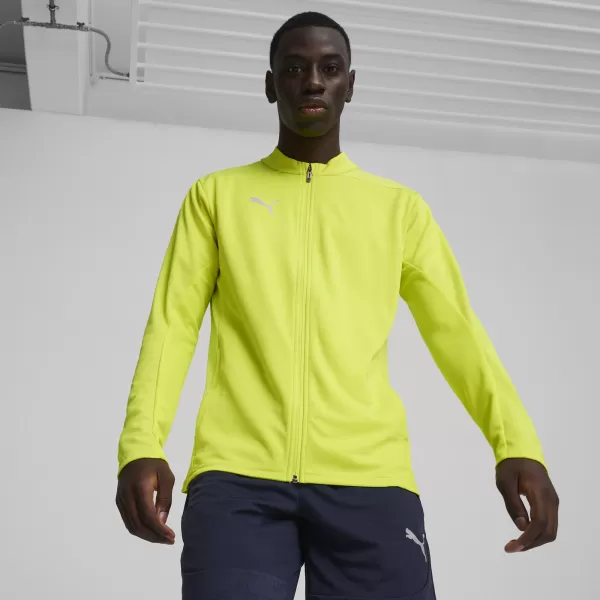  Яке PUMA TEAMFINAL TRAINING JACKET 658554_30 ELECTRIC LIME/ ЕЛЕКТРИЧЕСКА ВАР/PUMA СРЕБРО 