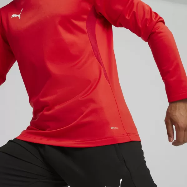  Мъжки суичър PUMA TEAMGOAL TRAINING SWEAT 658649_01 PUMA RED/PUMA WHITE/FAST RED 