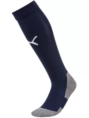 Футболни чорапи PUMA TEAM LIGA SOCKS CORE 703441_06 PEACOAT/ ПАЙКОТ/ПУМА БЯЛ