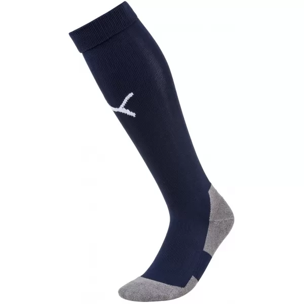  Футболни чорапи PUMA TEAM LIGA SOCKS CORE 703441_06 PEACOAT/ ПАЙКОТ/ПУМА БЯЛ 