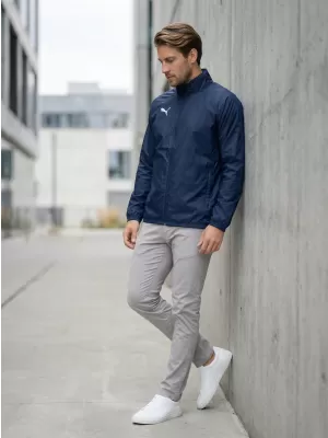 Яке PUMA TEAMGOAL ALL WEATHER JACKET 659038_06 ВМС/ПУМА ПУМА УАЙТ