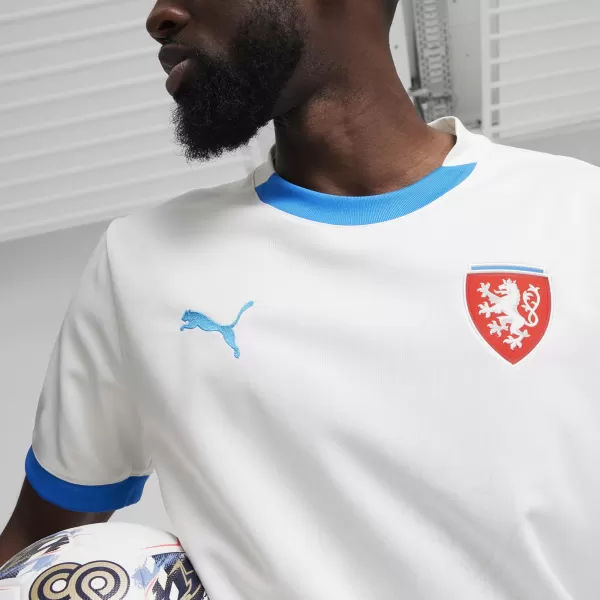  Футболна фланелка PUMA FACR AWAY JERSEY REPLICA 774128_02 PUMA WHITE/IGNITE BLUE 