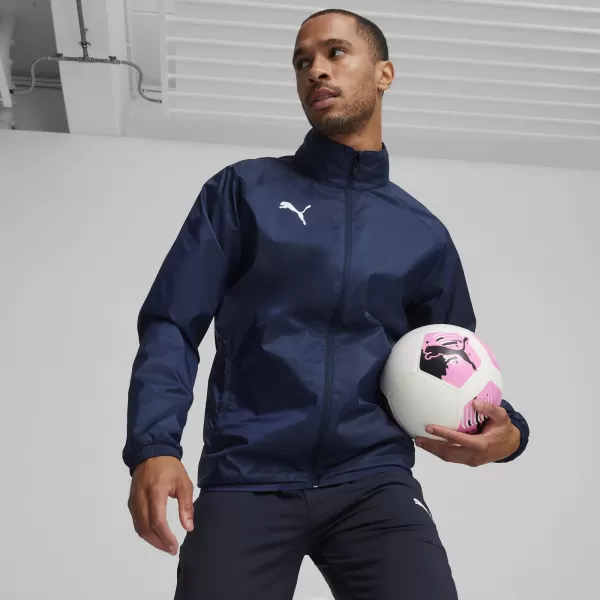  Яке PUMA TEAMGOAL ALL WEATHER JACKET 659038_06 ВМС/ПУМА ПУМА УАЙТ 