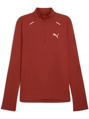 Риза PUMA RUN CLOUDSPUN 1/4 ZIP 525781_63 МАРС ЧЕРВЕН