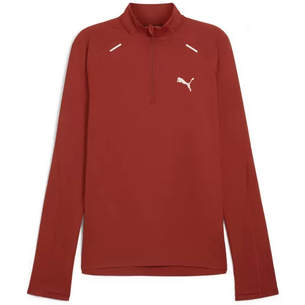  Риза PUMA RUN CLOUDSPUN 1/4 ZIP 525781_63 МАРС ЧЕРВЕН 
