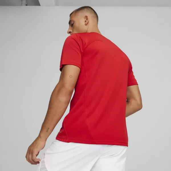  Мъжки функционална риза PUMA TEAMFINAL TRAINING JERSEY 658557_01 PUMA RED/PUMA SILVER 