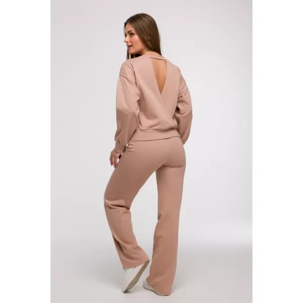  Дамски суичър BEWEAR B293 МОКА 