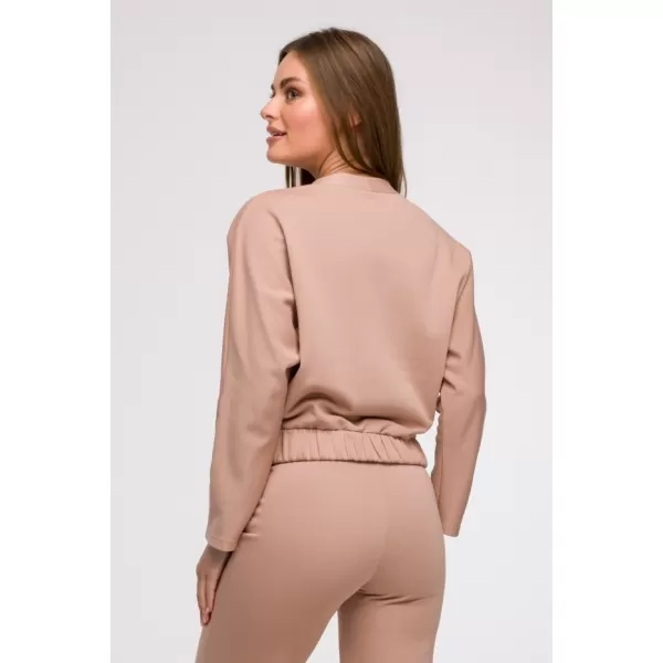  Дамски суичър BEWEAR B292 МОКА 