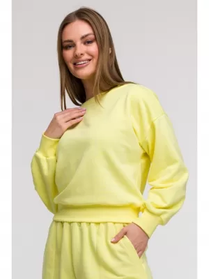 Дамски суичър BEWEAR B293 ЛИМОН