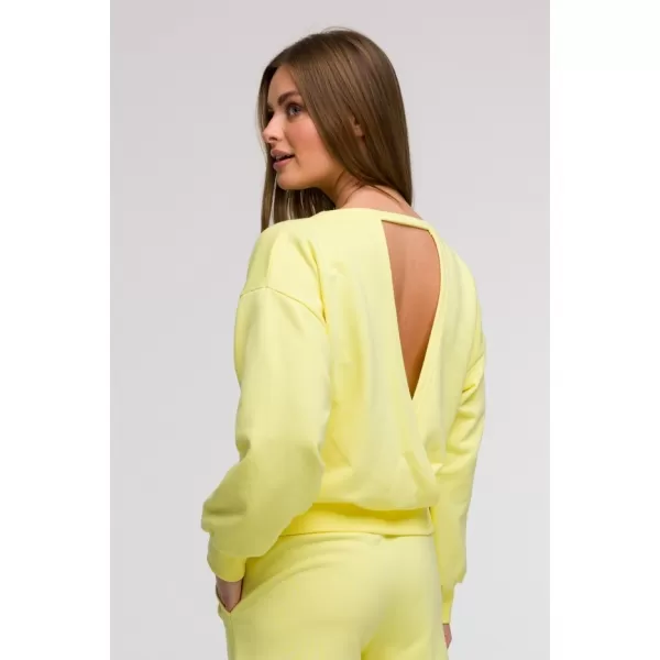  Дамски суичър BEWEAR B293 ЛИМОН 
