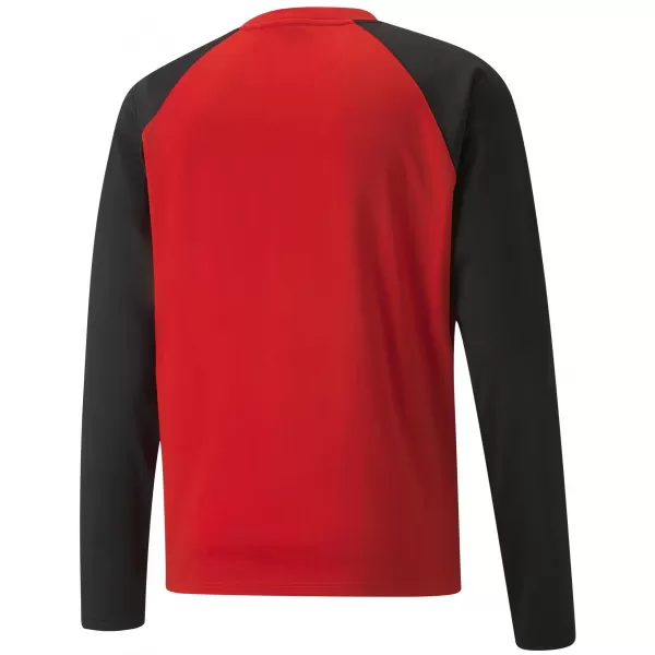  Мъжки суичър PUMA TEAMLIGA TRAINING SWEAT 657238_01 PUMA RED/PUMA BLACK 