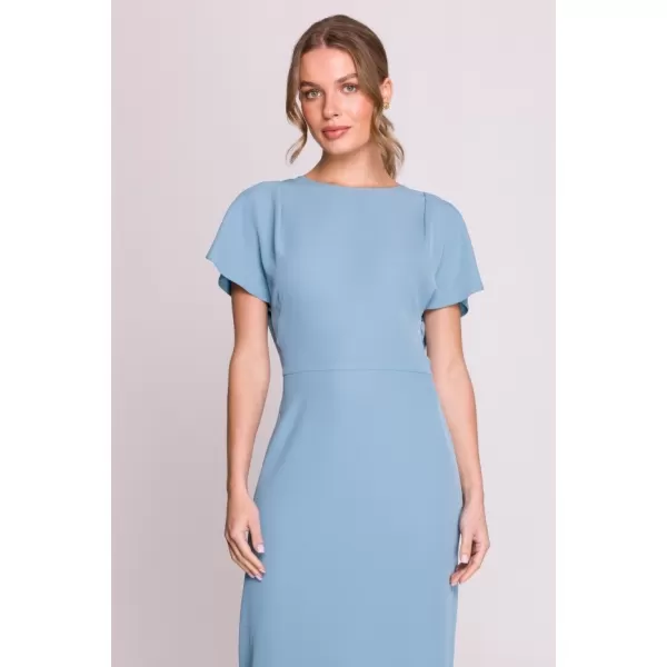  Рокля STYLOVE S398 НЕБЕСНО СИНЬО 