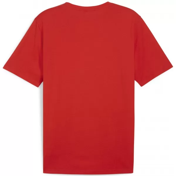  Риза PUMA TEAMRISE LOGO JERSEY COTTON 658705_01 PUMA RED/PUMA WHITE 