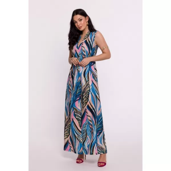  Рокля BEWEAR B283 СИНЬО 