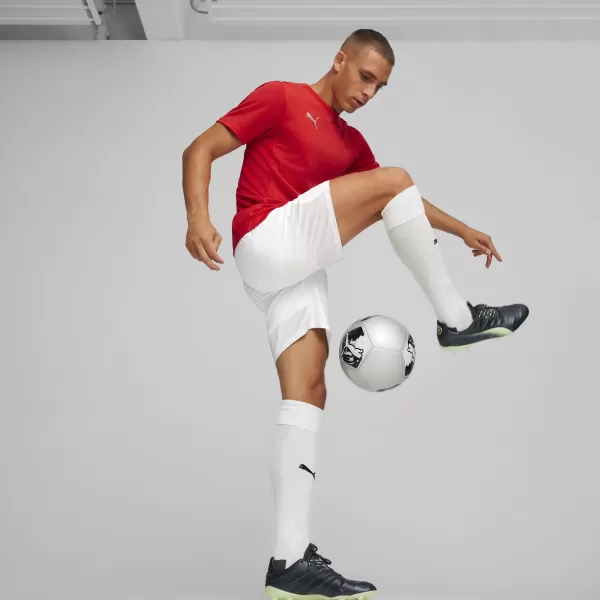  Мъжки функционална риза PUMA TEAMFINAL TRAINING JERSEY 658557_01 PUMA RED/PUMA SILVER 