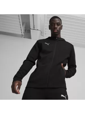 Яке PUMA TEAMFINAL CASUALS HOODED JKT 658528_03 PUMA BLACK/PUMA SILVER