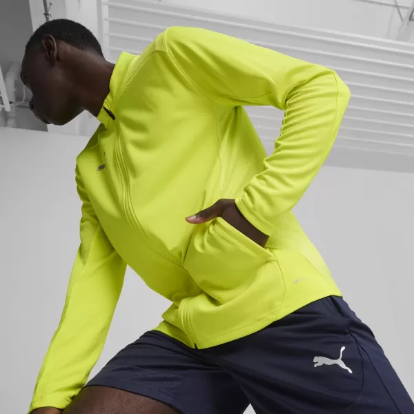  Яке PUMA TEAMFINAL TRAINING JACKET 658554_30 ELECTRIC LIME/ ЕЛЕКТРИЧЕСКА ВАР/PUMA СРЕБРО 