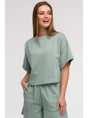 Дамски суичър BEWEAR B294 МЕНТА