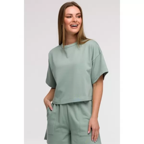  Дамски суичър BEWEAR B294 МЕНТА 