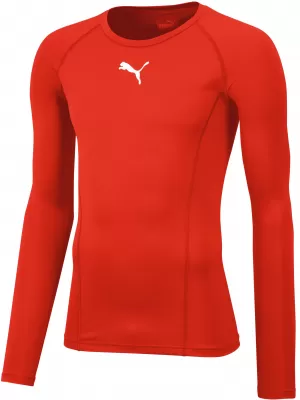 T -shirt PUMA LIGA BASELAYER TEE LS JR 655921_01 PUMA RED