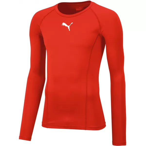  T -shirt PUMA LIGA BASELAYER TEE LS JR 655921_01 PUMA RED 