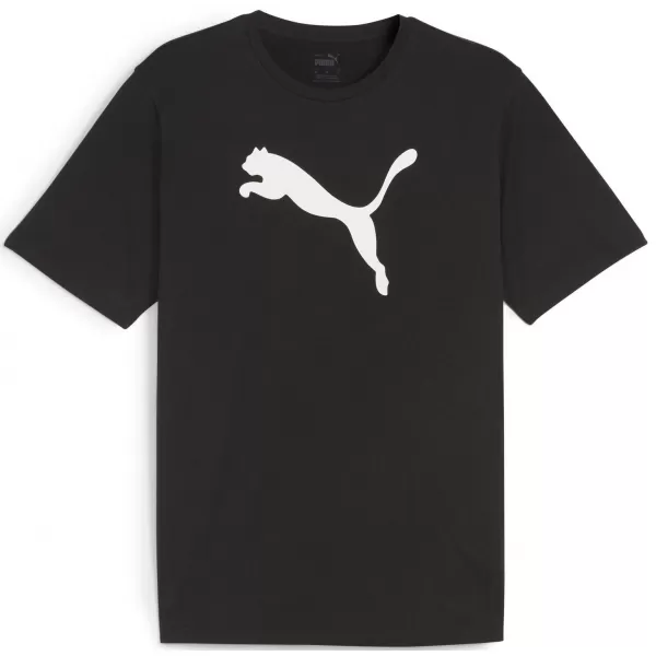  Риза PUMA TEAMRISE LOGO JERSEY COTTON 658705_03 PUMA BLACK/PUMA WHITE 