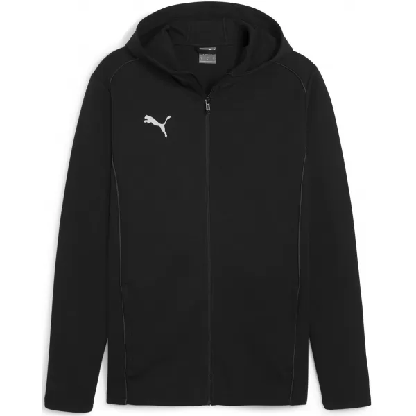  Яке PUMA TEAMFINAL CASUALS HOODED JKT 658528_03 PUMA BLACK/PUMA SILVER 