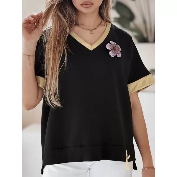  Риза DSTREET SHINE LOVE UY2912 ЧЕРНО 
