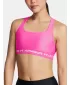Дамски сутиен UNDER ARMOUR CROSSBACK MID BRA 1361034-656 РОЗОВО