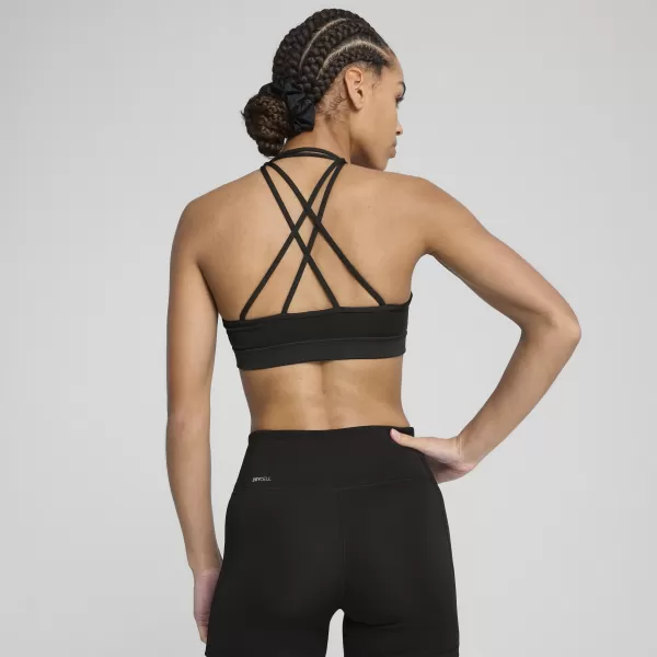  Дамски сутиен PUMA MOVE STRAPPY BRA 526224_51 PUMA BLACK/PUMA WHITE 