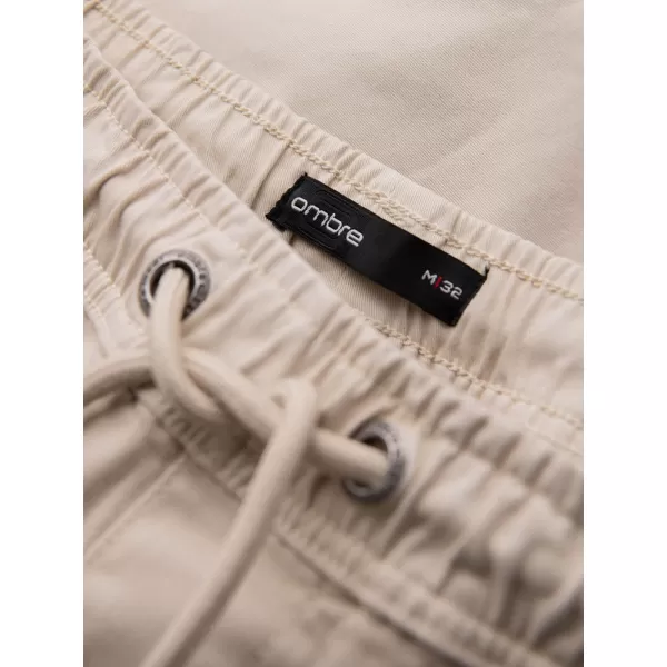  Къси панталони OMBRE OM-SRCG-0194 КРЕМ 