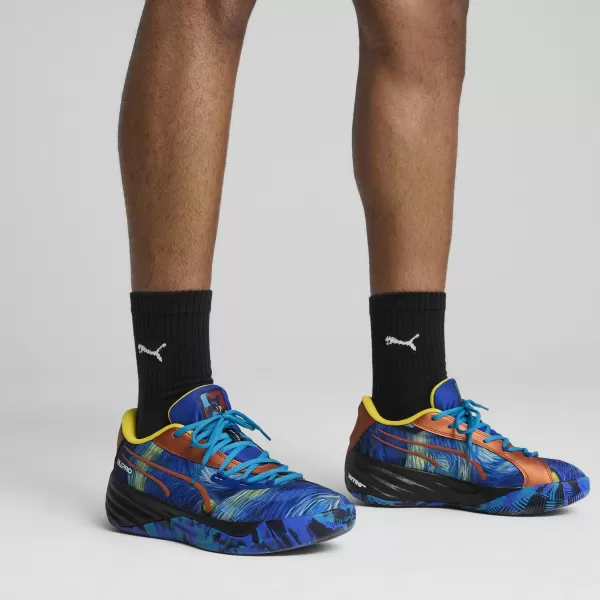  Ботуши PUMA ALL-PRO NITRO DYLAN EXHIBIT 311354_01 ЯРКО СИНЬО/ТРОПИЧЕСКО СИНЬО 