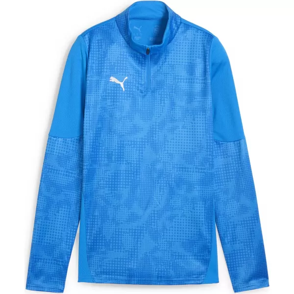  Дамско яке PUMA TEAMCUP TRAINING 1/4 ZIP TOP 659173_02 ELECTRO ROYAL/ ELECTRO ROYAL/PUMA SILVER 
